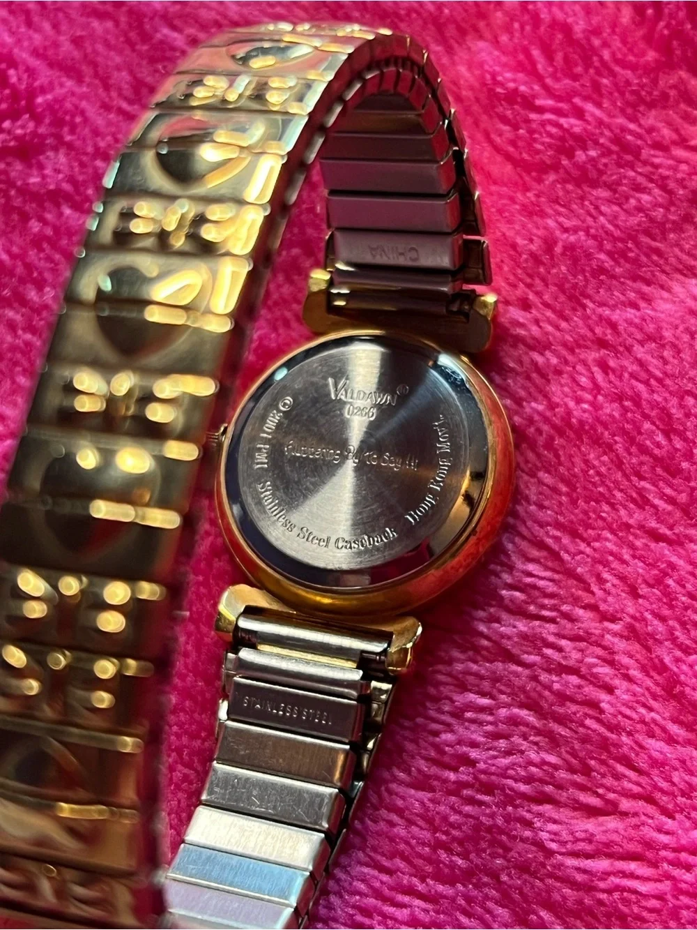 Precious Moments Gold-tone Women's Vintage Watch 2001